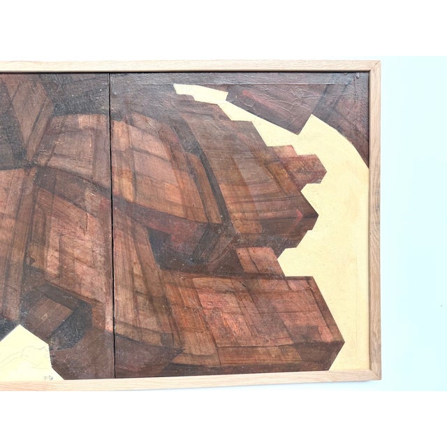 Abstract Deconstructed Architecture Diptych, France, 1970s For Sale - Image 16 of 18