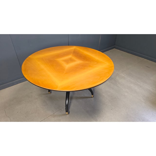 Vintage Dining Table from Giorgetti, 1970s For Sale - Image 3 of 12