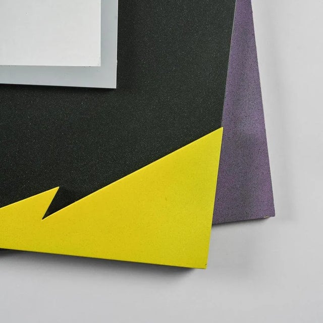 Vintage Mirror by Mario Eichmann, 1980s For Sale - Image 6 of 12