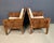 Attributed to Billy Baldwin for Bielecky Brothers Rattan Game Table and Chairs, Set of 3 1970s For Sale - Image 9 of 18