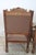 Brown Set of Late 19th Century Carved Walnut Throne Chairs For Sale - Image 8 of 16