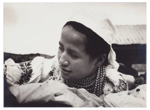Hanna Seidel, Ecuadorian Indigenous Woman, Black and White Photograph, 1960s