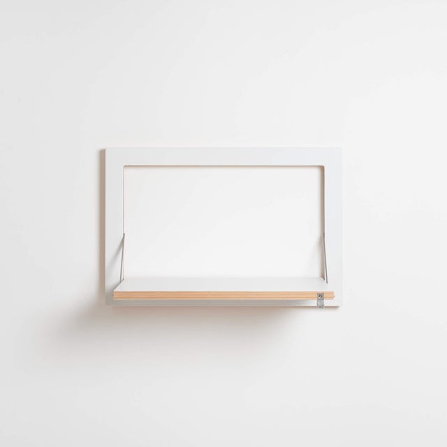 Not Yet Made - Made To Order 60×40-1 Fläpps Shelf in White from Ambivalenz For Sale - Image 5 of 6