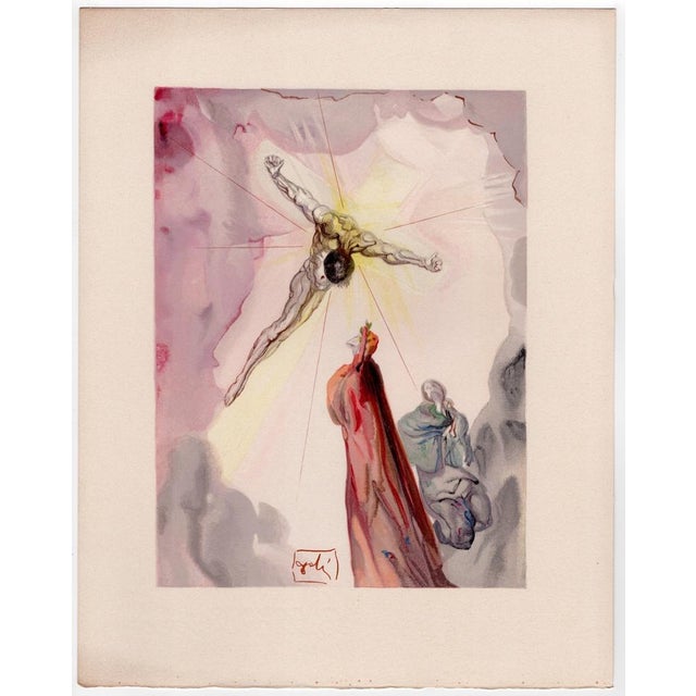 Salvador Dali, The Cross of Mars, 1964, Woodcut For Sale - Image 9 of 9