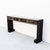 Chinese Early 20th Century Chinese Ming-Style Black Lacquer Console Table For Sale - Image 3 of 14