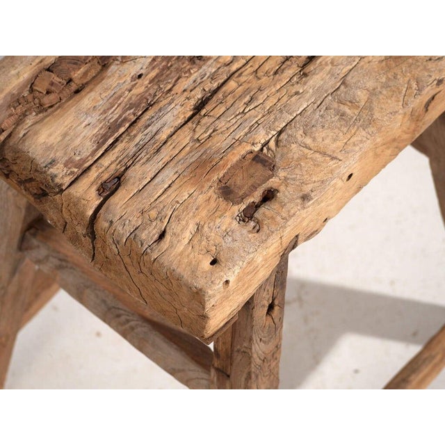 Antique Wooden Stools, 1900s, Set of 2 For Sale - Image 10 of 11