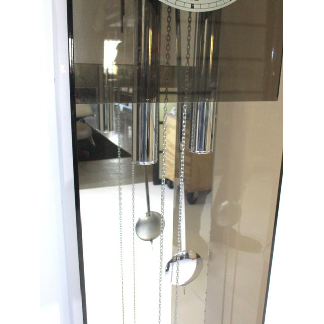 Mid 20th Century Howard Miller Lucite Mid Century Grandfathers Clock Model 677 For Sale - Image 5 of 12