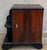 Art Deco Early 20th Century Pair of Art Deco Side Cabinets or Nightstands with Ebonized Base and Burl Walnut For Sale - Image 3 of 18