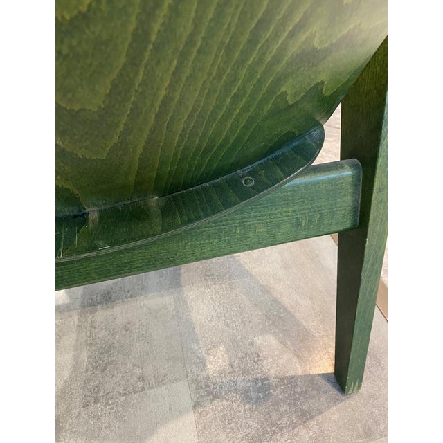 Vintage Baumann Green Lounge Chair, 1970s For Sale - Image 9 of 18