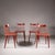 Vintage Scandinavian Red Chairs from Hagafors, Set of 4 For Sale - Image 13 of 13