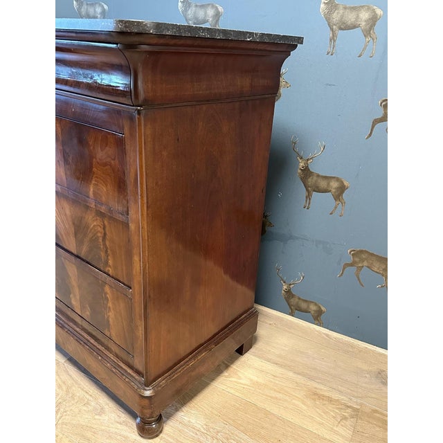 Antique French Louis Phillipe Chest of Drawers For Sale - Image 6 of 14