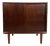 Mid-Century Modern Rosewood Sideboard with Sliding Doors For Sale