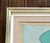 Paper Framed Japanese Woodblock Print Le Bonze Errant by Paul Jacoulet For Sale - Image 7 of 11