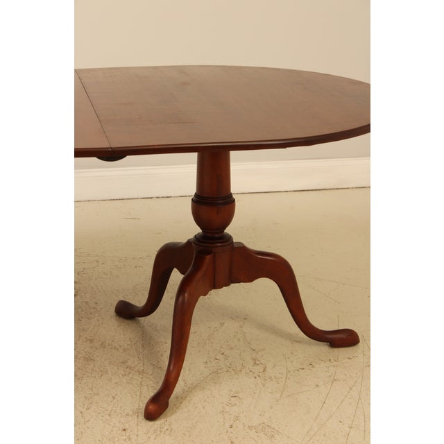 Eldred Wheeler 2 Section Tilt Top Dining Room Table For Sale - Image 13 of 18