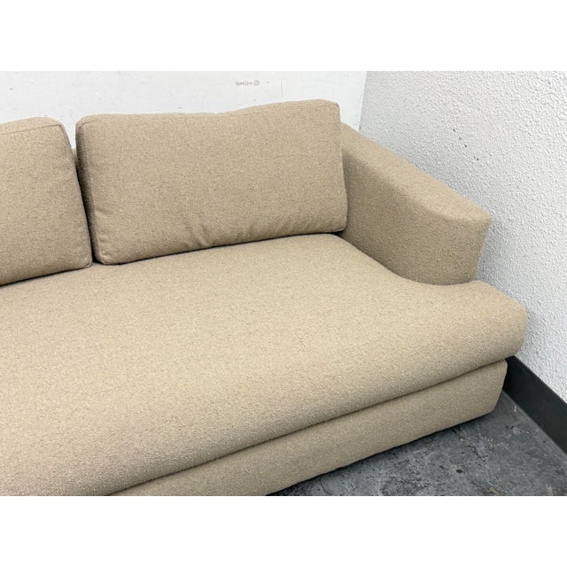 Bespoke Contemporary Bouclé Sofa For Sale - Image 10 of 12