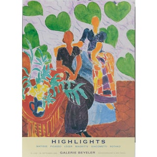 Deux Femmes Dans Un Intérieur Poster after Henri Matisse For Sale