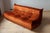 Amber Togo Three-Seater Sofa by Michel Ducaroy for Ligne Roset, 1970 For Sale - Image 3 of 8