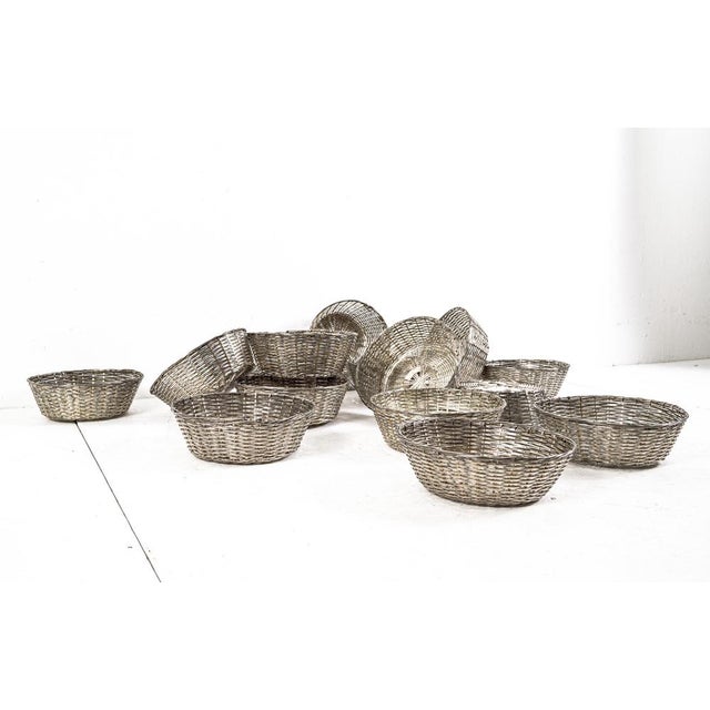 Vintage silver-plated bread crook