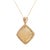 Contemporary 1.97ct Opal and Diamond Halo 18ct Gold Pendant Necklace - Fei Liu For Sale - Image 3 of 8