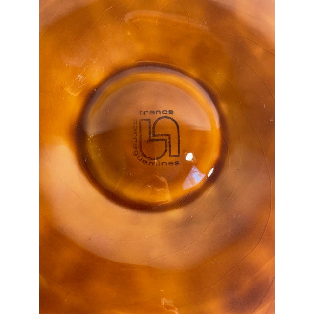 Mid 20th Century French Faience Sarreguemines Oyster Plate For Sale - Image 10 of 12