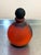 Claude Galle Galle' Style Red/Black Satin Cameo Glass Art Deco Perfume Bottle For Sale - Image 4 of 4