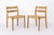 Beige Vintage Danish Model 84 Dining Chairs in Oak by Niels Otto Møller for J.L. Møllers, 1970s, Set of 4 For Sale - Image 8 of 10