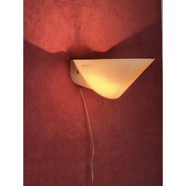 Mid-Century Modern Vintage Wall Lamps in Pink Murano Glass, 1960s, Set of 2 For Sale - Image 3 of 15