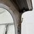 1920s Custom Industrial Brushed Steel Entryway Hall Tree Wall Mirror For Sale - Image 9 of 12