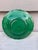 English Green Majolica Leaves Plate Circa 1880 For Sale - Image 4 of 4