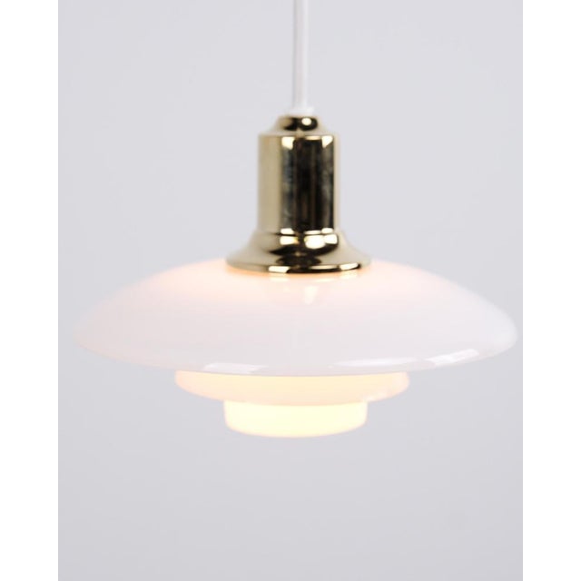 Model PH 2/1 Pendant Lamp in Brass by Poul Henningsen for Louis Poulsen For Sale - Image 9 of 12