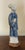 Antique 18th century Chinese export porcelain blue & white Qianlong Period figure in flowing robes. Measures 6 1/2" tall x...