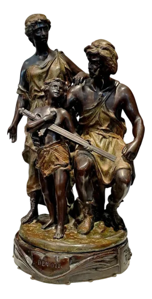Ernest Rancoulet, Duty, 1890s-1910s, Bronze