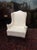 Traditional Vintage Damask Wing Chair, Bernhardt Furniture For Sale - Image 3 of 10