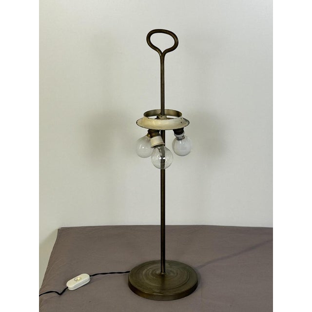 Metal Arenzano Table Lamp by Gardella for Azucena, 1950s For Sale - Image 7 of 12