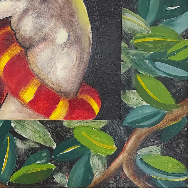 Wood Adam and Eve - Sally Gilchrist, C. 1990 - Set of 2 For Sale - Image 7 of 17