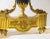 Beaux-Arts French Gilt Bronze Chenet 19th Century - a Pair of 2 For Sale - Image 3 of 10