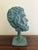 20th Century Grand Tour Neoclassical Bronze Verdigris Bust of Plato on Stand For Sale - Image 9 of 10