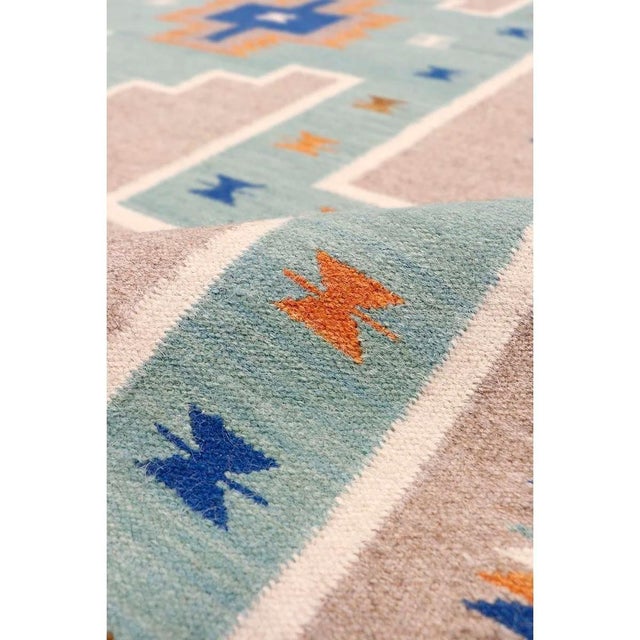 Tuscany Wool Mocha Area Rug, 6' 0'' X 9' 0'' For Sale - Image 4 of 6