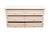 Altavista Lane Melrose Collection Contemporary Neoclassical Revival Off White 66" Double Dresser 497-01 For Sale In Kansas City - Image 6 of 14