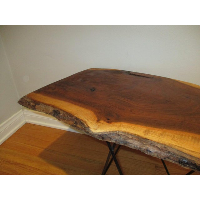 Live Raw Edge Slab Wood Coffee Table Chairish