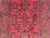 Extra-Long Red & Navy Turkmen Bukhara-Style Wool Runner, 2'8" X 19'3" For Sale - Image 12 of 16