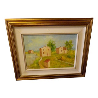 Berra Gian, 1970s, Oil, Framed For Sale