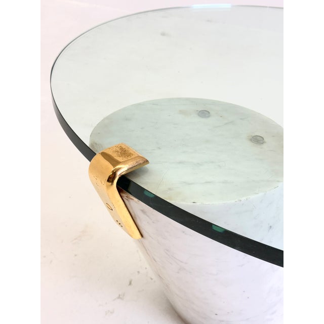 K1000 Coffee Table in Marble attributed to Team Form AG for Ronald Schmitt, 1970s For Sale - Image 10 of 12
