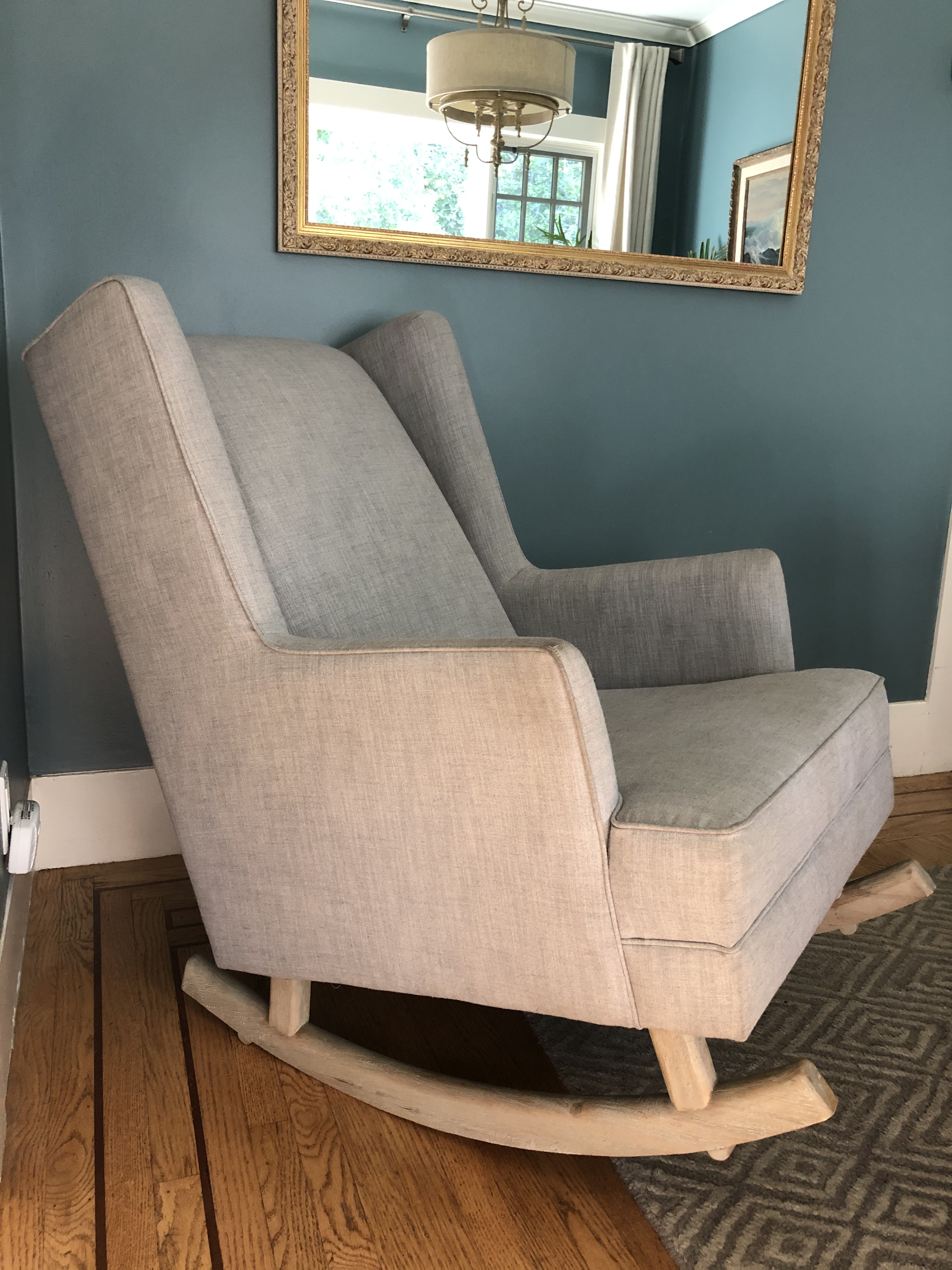 pottery barn nursery rocking chair