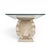 Shell-Shaped Console or Table Base with Glass Top by Magnussen Ponte For Sale - Image 9 of 16
