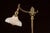 Antique Brass Bridge Arm Floor Lamp For Sale In Chicago - Image 6 of 11