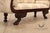 Antique American Upholstered Empire Style Carved Mahogany Sofa For Sale - Image 16 of 18
