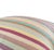 1980s Vintage Raw Silk Toss Pillows in Colorful Stripes - A Pair For Sale - Image 5 of 5