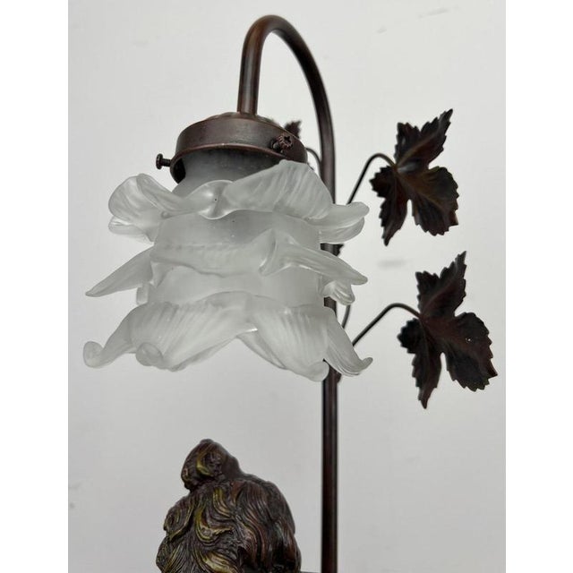Vintage French Figural Table Light For Sale - Image 3 of 8