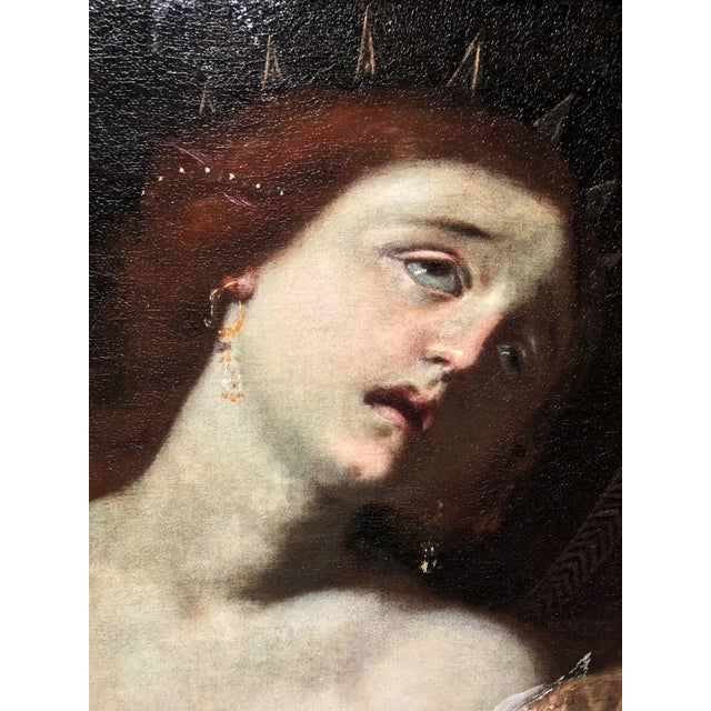 Giovanni Domenico Ferrucci, The Death of Cleopatra, Oil on Canvas, 17th Century, Framed For Sale - Image 5 of 13
